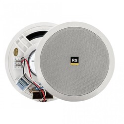 RS Audio QUE - 7.2L Çift Yollu Asma Tavan Hoparlör 15W/100V 165mm - 2