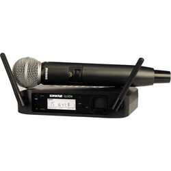 Shure GLXD24E/SM58 Kablosuz Telsiz El Mikrofonu - Shure