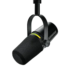 Shure MV7i - USB-XLR Mobil Uyumlu Dinamik Podcast Mikrofonu - Shure