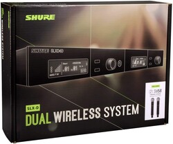 Shure SLXD24DE/SM58 İkili Kablosuz El Mikrofonu - 2