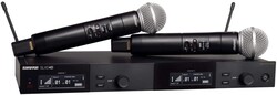 Shure SLXD24DE/SM58 İkili Kablosuz El Mikrofonu - Shure