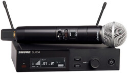 Shure SLXD24E/SM58 Kablosuz El Tipi Mikrofon - Shure