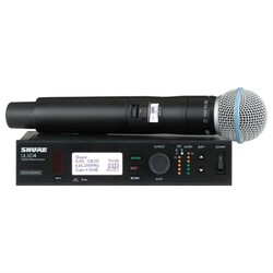 Shure ULXD24E/B58 Kablosuz Telsiz El Mikrofonu - Shure