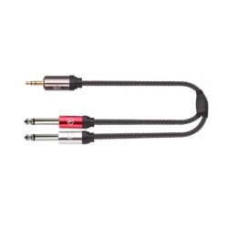 SJ2J-7M 3.5mm St Erkek - 2x6.35mm Mono Erkek-7m - Klangmeister