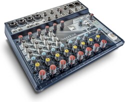 Soundcraft NOTEPAD-12FX 12 Girişli Analog Stüdyo Kayıt Mikseri - 4