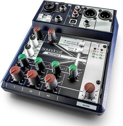 Soundcraft NOTEPAD-5 5 Girişli Analog Stüdyo Kayıt Mikseri - Soundcraft