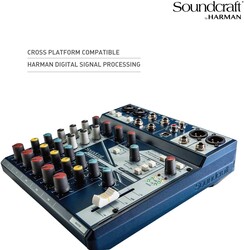 Soundcraft NOTEPAD-8FX 8 Girişli Analog Stüdyo Kayıt Mikseri - Soundcraft
