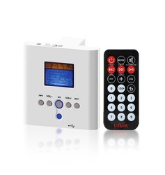 SSP BLU 4W Duvar Tipi Bluetooth lu Kumandalı Müzik Sistemi - SSP