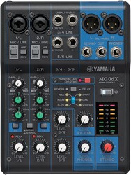 Yamaha MG06X 6 Kanal Analog Mikser - Yamaha Pro